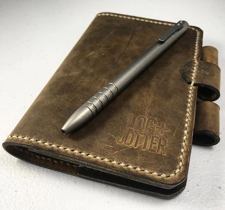 Image of Man Belt Notebook Cover *MADE TO ORDER*