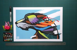 Image of Irish Wolfhound Print