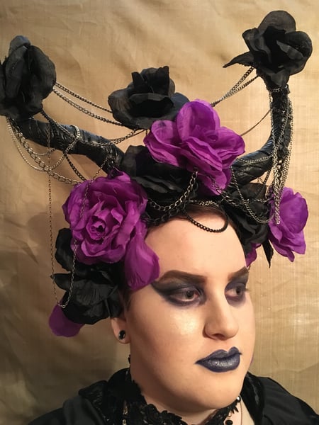 Image of Belphegor Daemoness Roses and Chains Headpiece