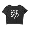 Grey Pastel "Signature" Crop Top Tee