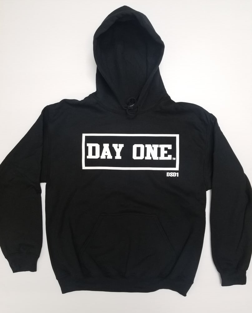 Image of Black Day One Hoodie Sweater