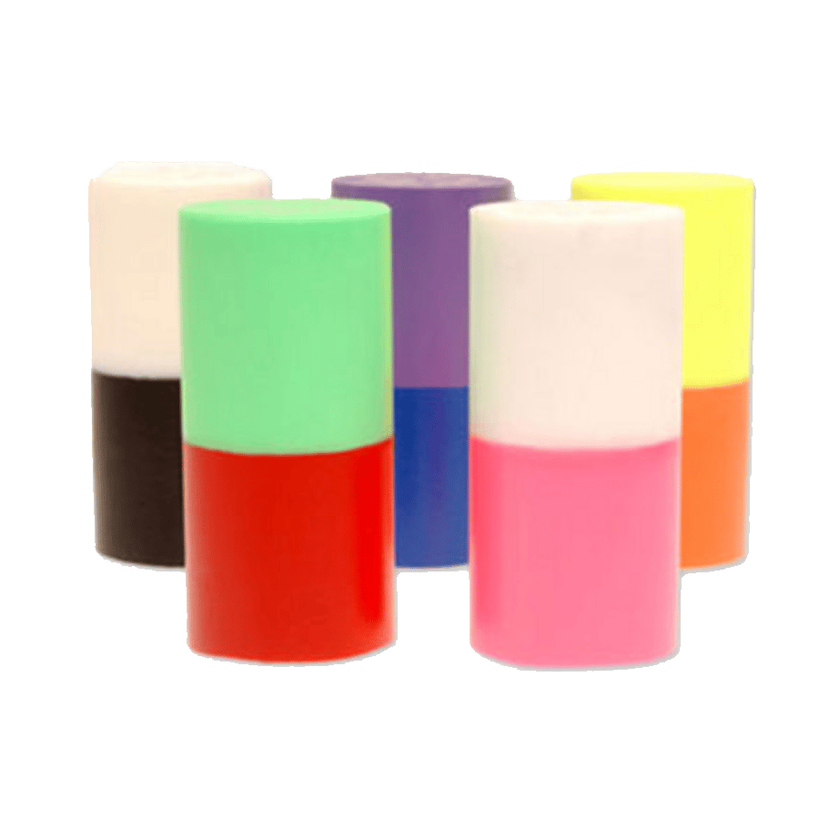 Image of Vise 2-N-1 Grips Duo-Colored Urethane Thumb Slugs