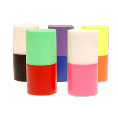 Image of Vise 2-N-1 Grips Duo-Colored Urethane Thumb Slugs