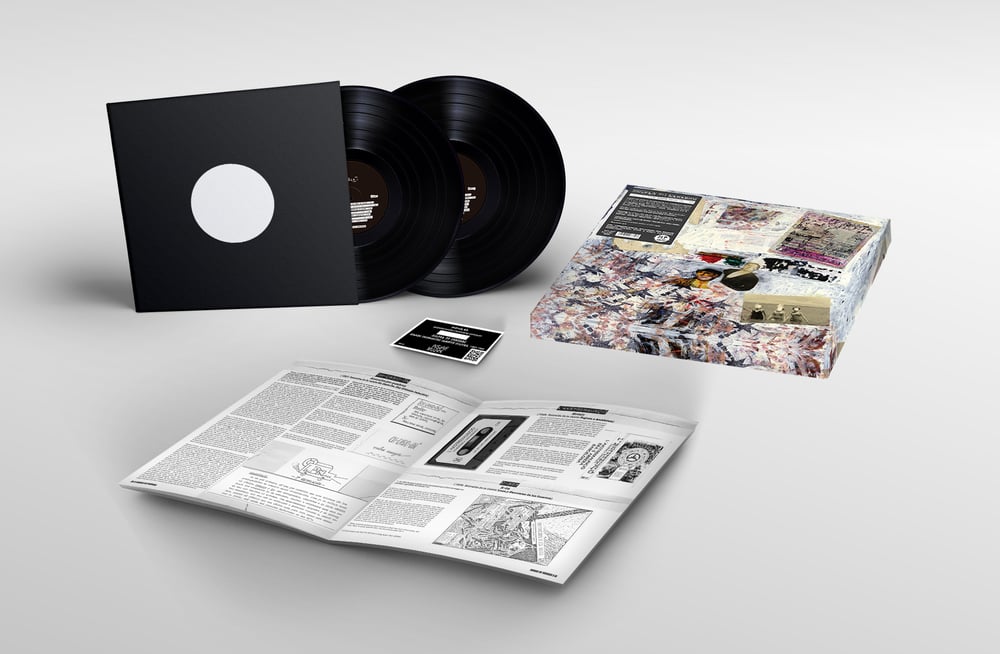 Image of VV.AA: GOLPEA TU CEREBRO: "SPANISH UNDERGROUND CASSETTE CULTURE, 1980-1988" 2LP Boxset