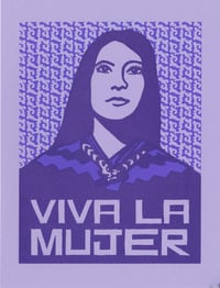 Image 2 of Viva La Mujer print (Small 2016, 2017)