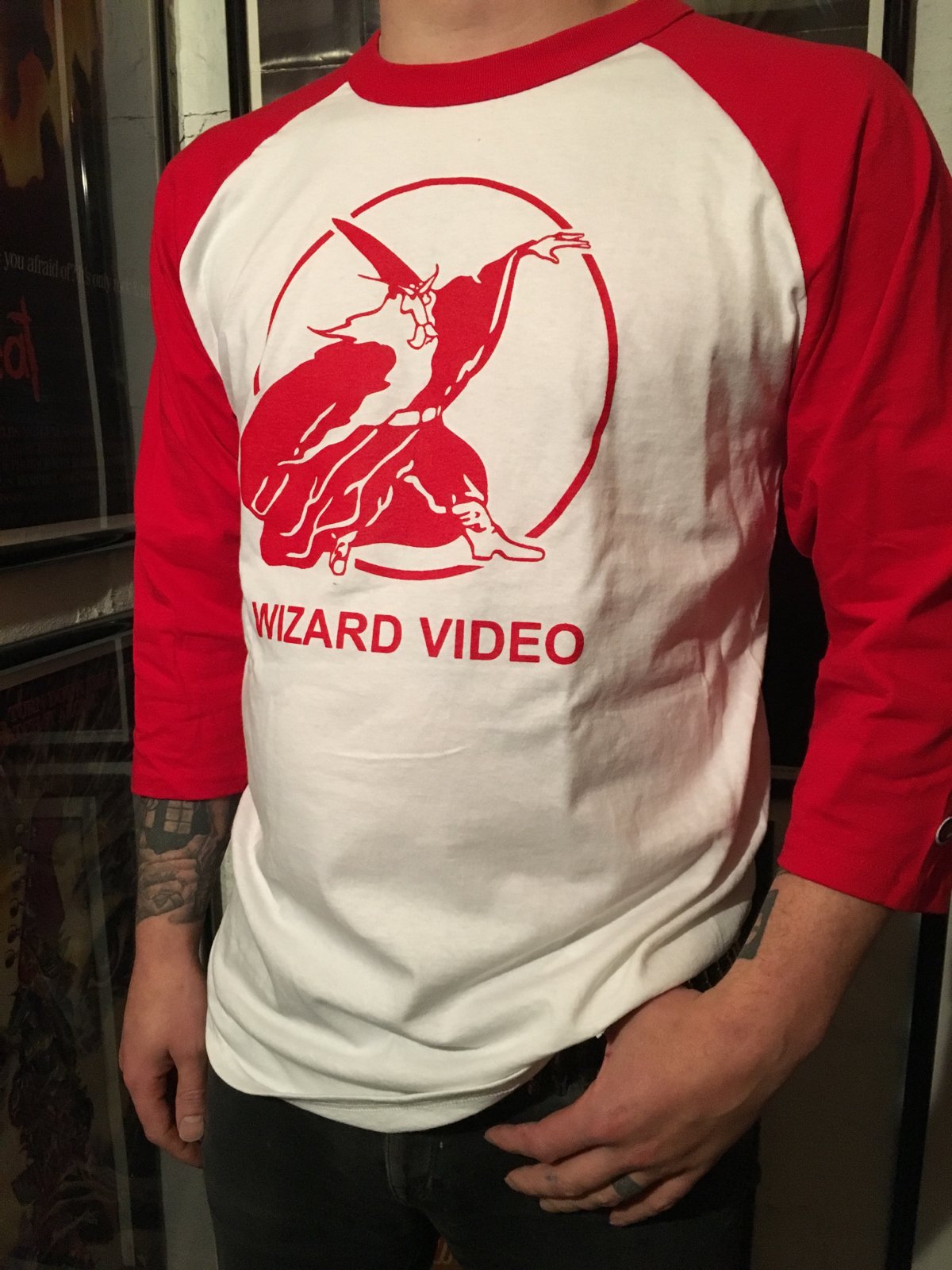 wizard video shirt