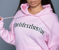 Image 2 of Light Pink THELIFEXCLUSIVE hoodie