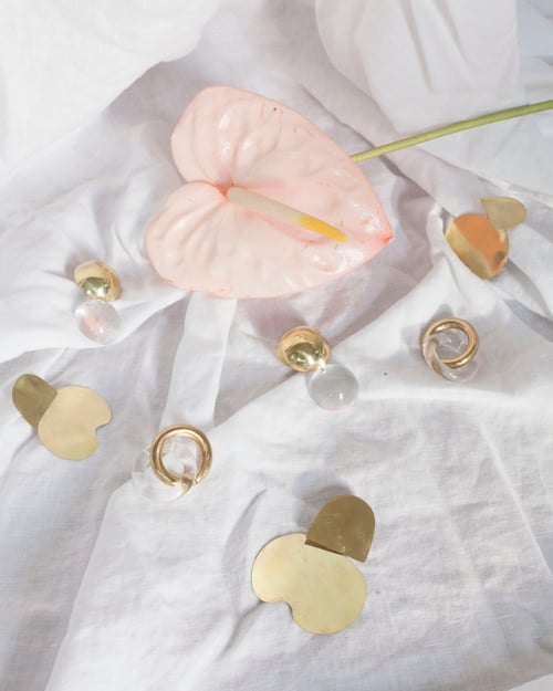 Image of Double Link Earrings