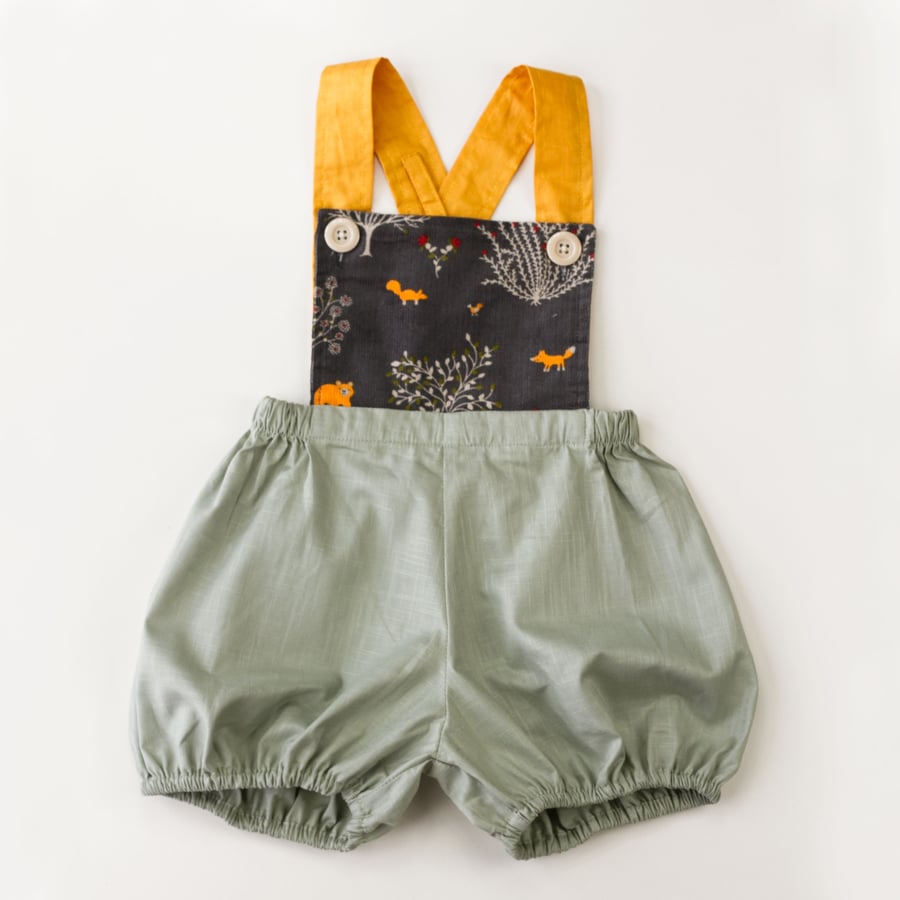 Image of Vintage Clancy Romper - Forest Tales