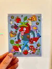 Image 2 of ANGRY TOMATO GUY print