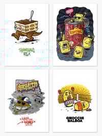 Image 1 of Pizzeria Disgusto Art Prints