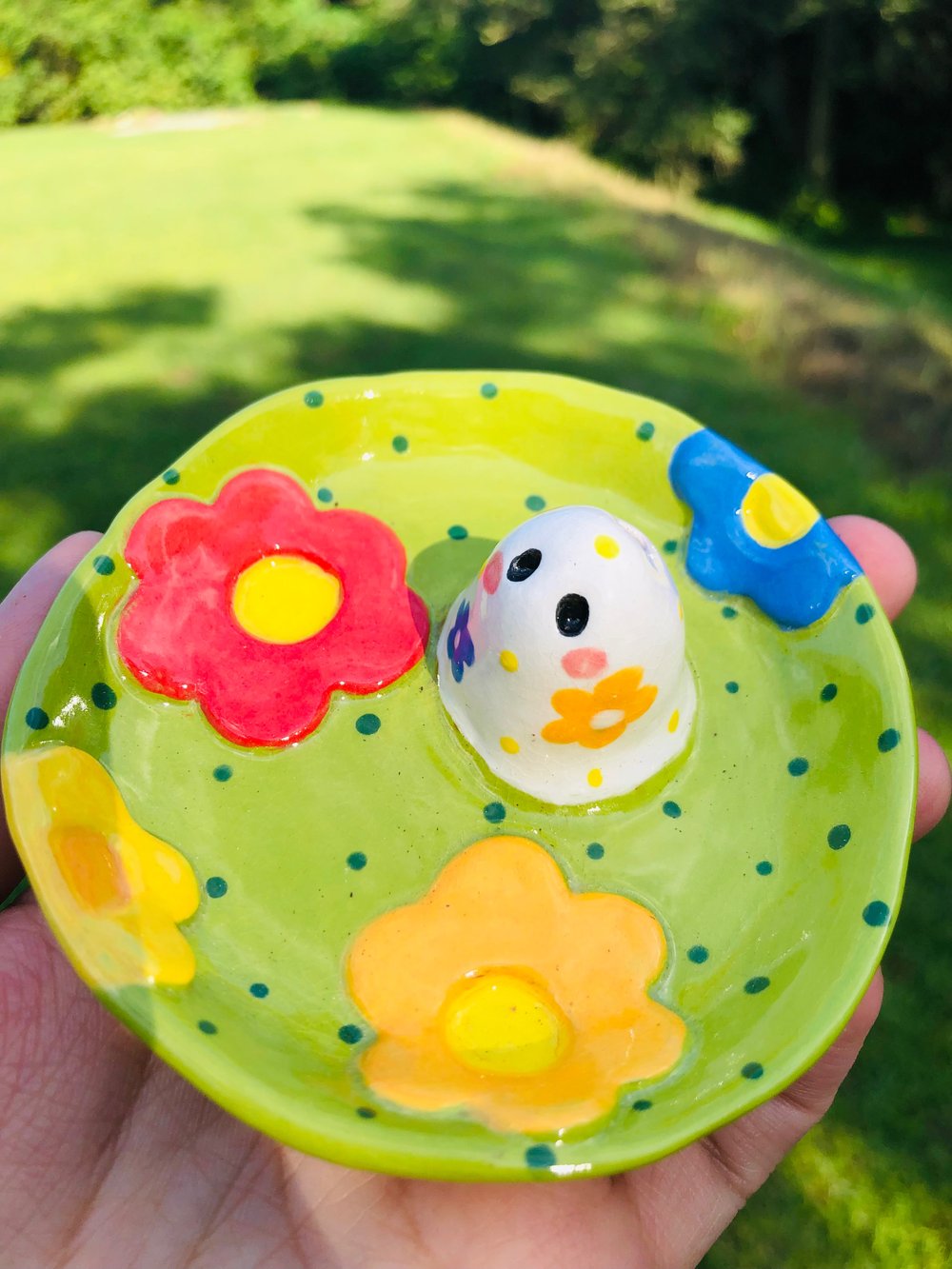 Image of Flower Ghosty Incense Burner