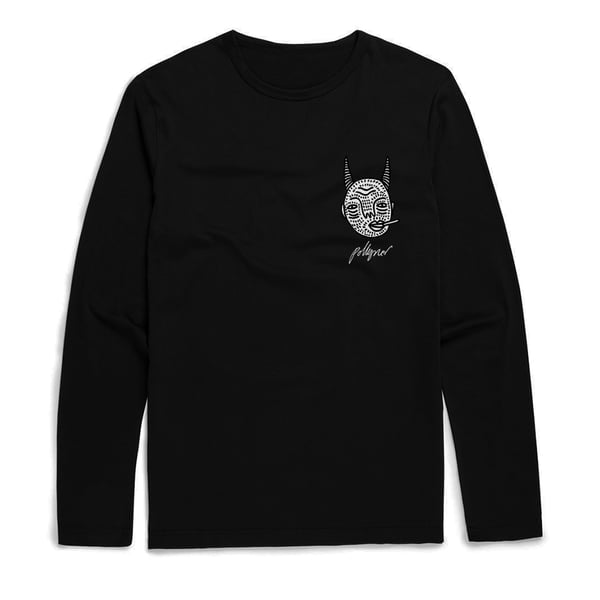 Image of CBA - UNISEX LONG SLEEVE TOP WITH BACK DESIGN By Polly Nor
