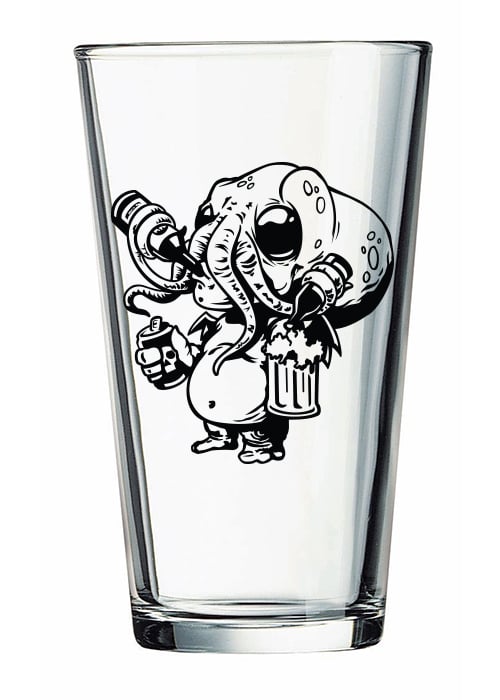 Cthulhu - Beer Monster Pint Glass