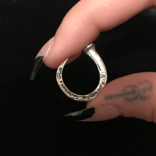 Image of COFFIN NAIL RING