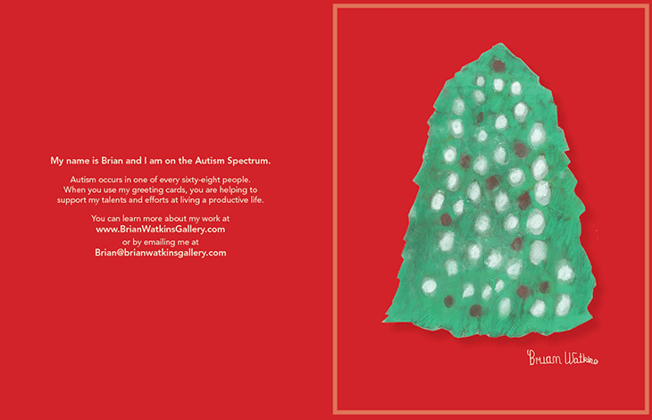 Image of Christmas Tree "Peace and Joy in Jesus"