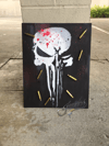 Punisher "after math" painting 