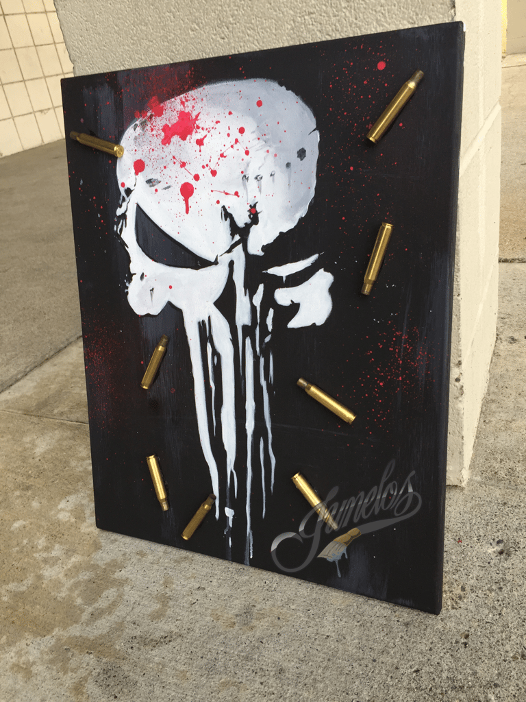Punisher "after math" painting 