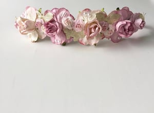 Image of DUSKY PINK BASED HEADBANDS