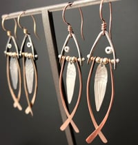 Image 1 of Fish Earrings OR Pendant