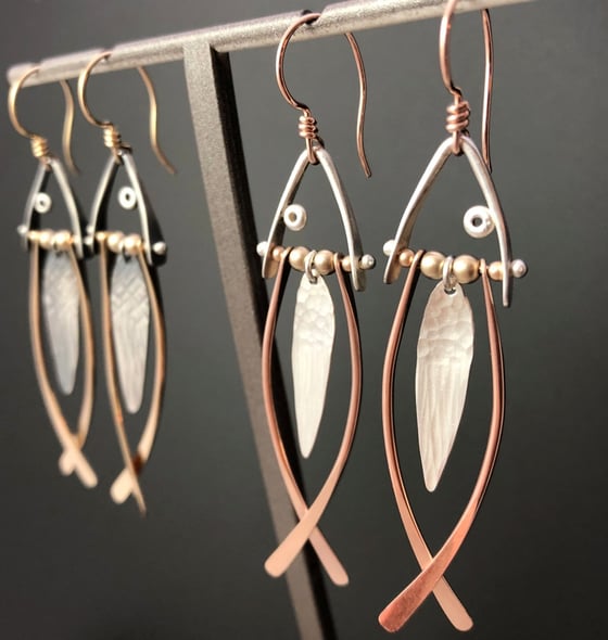 Image of Fish Earrings OR Pendant