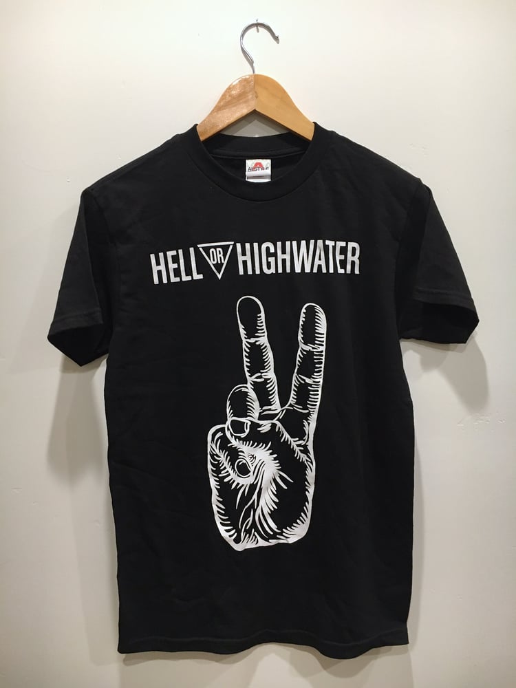 Image of Peace Sign-Black