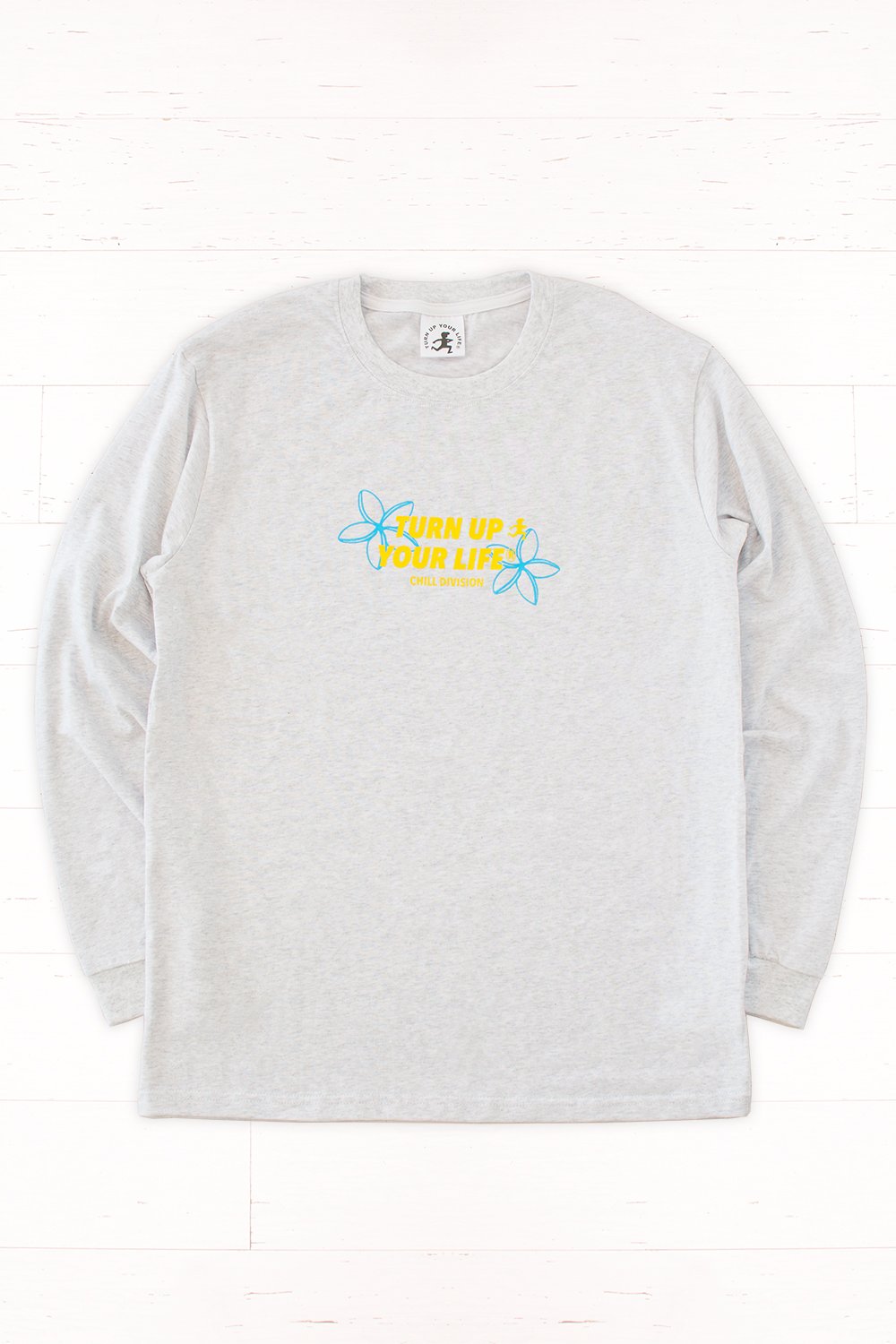 Image of Chill Division Long Sleeve - White Marle