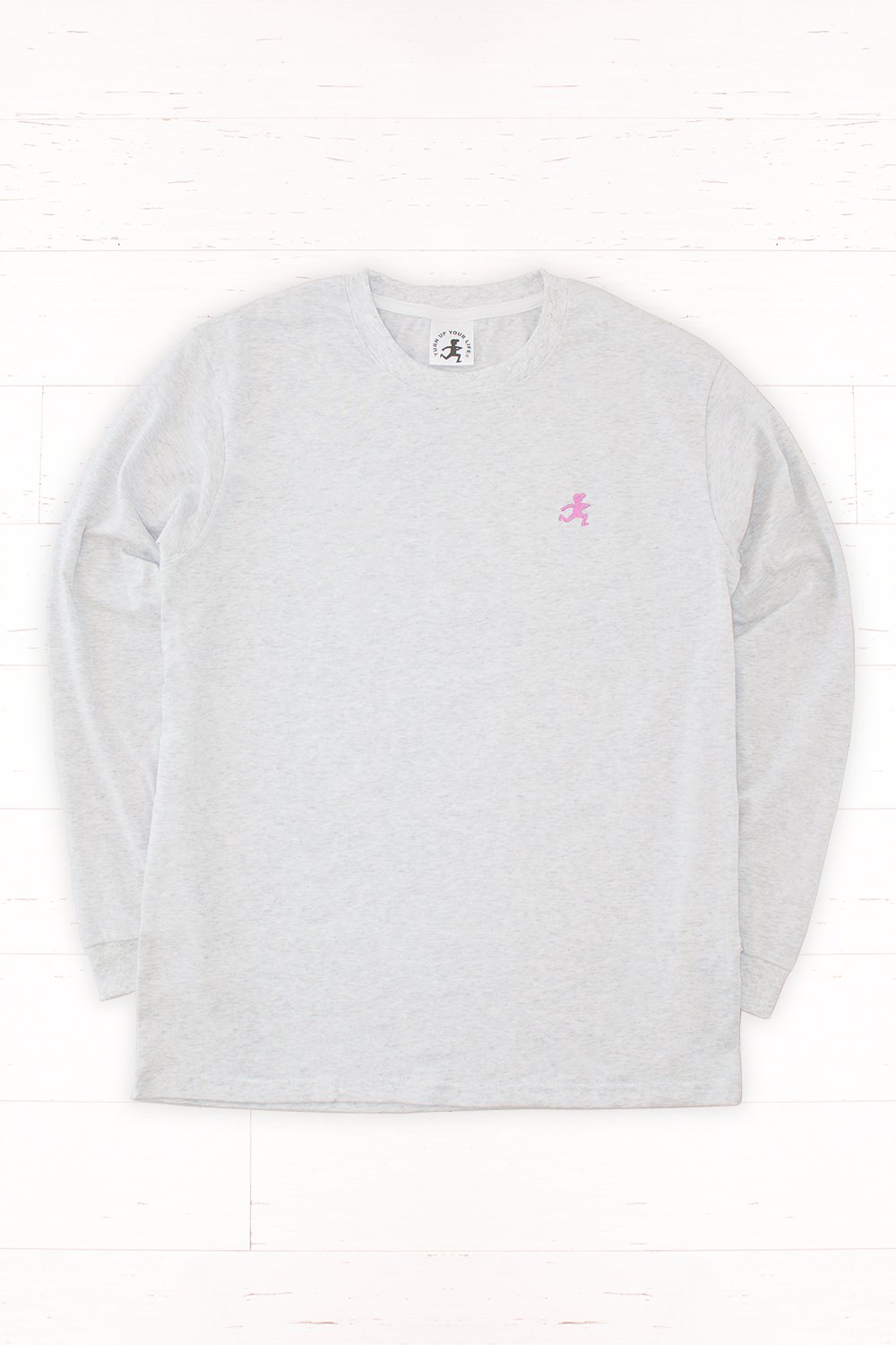 Image of Timmy Long Sleeve - White Marle