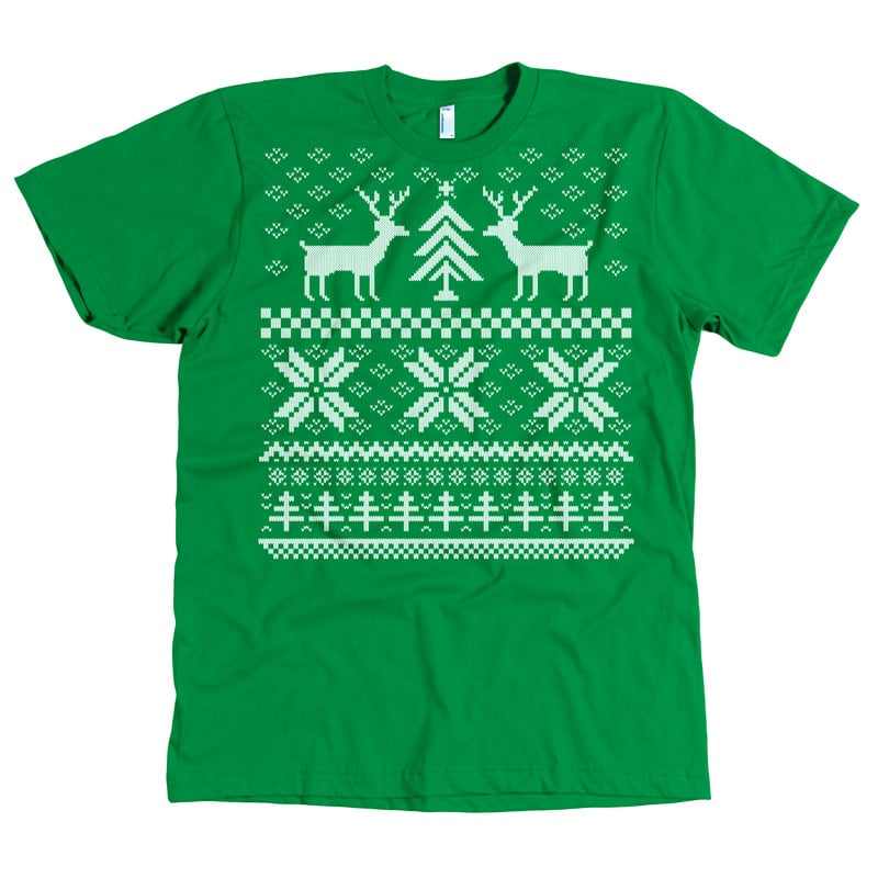 Image of Christmas Sweater Green