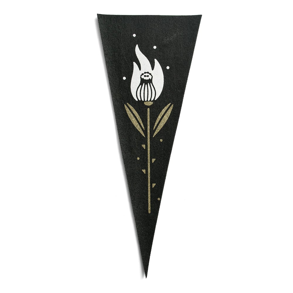 Image of Burning Thistle Mini Pennant