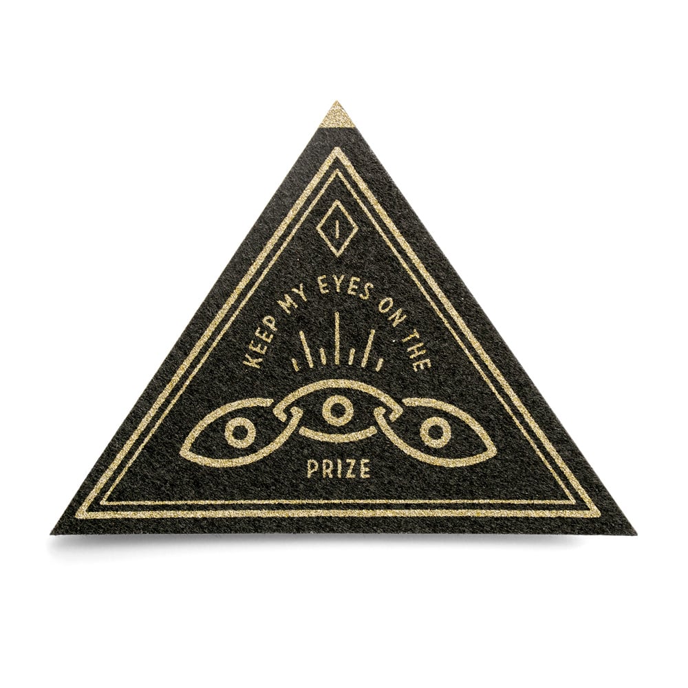 Image of Eyes on the Prize Felt Patch