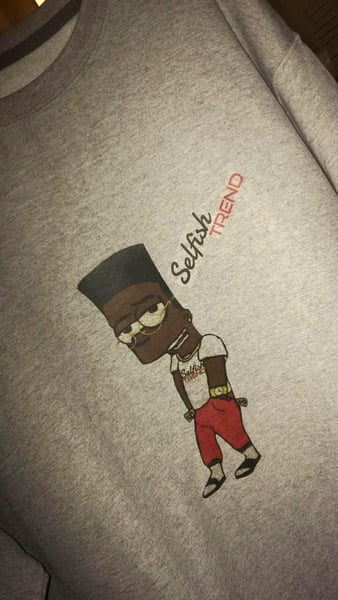 Image of Street Bart Selfish Trend Sweatshirt