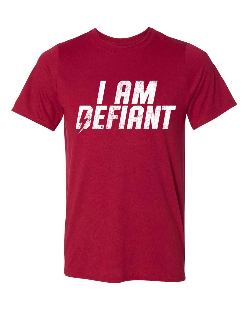 Image of I Am Defiant (Red) T-Shirt