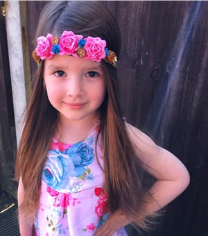 Image of BRIGHT PINK BASED HEADBANDS