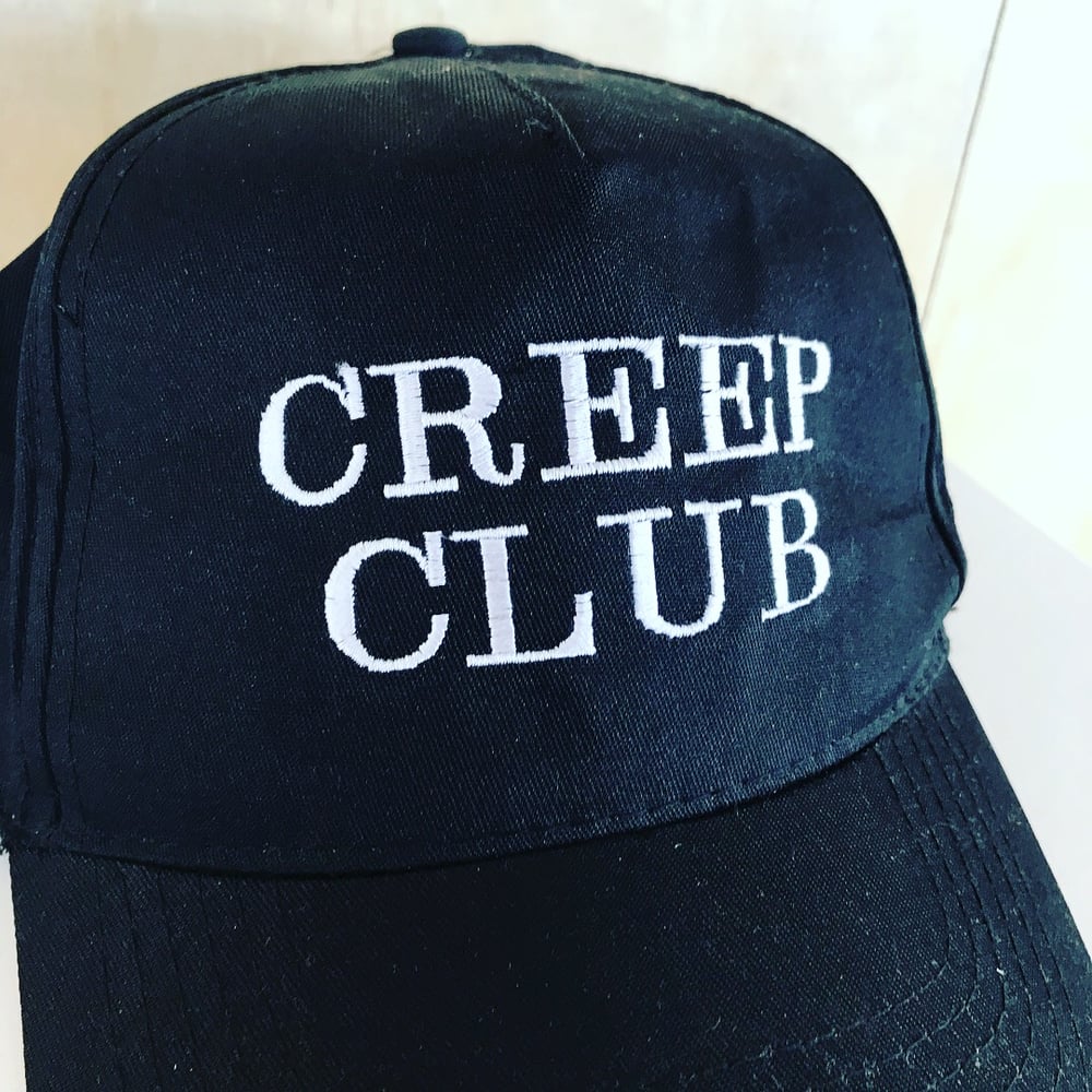 Image of CREEP CLUB EMBROIDERED BASEBALL CAP