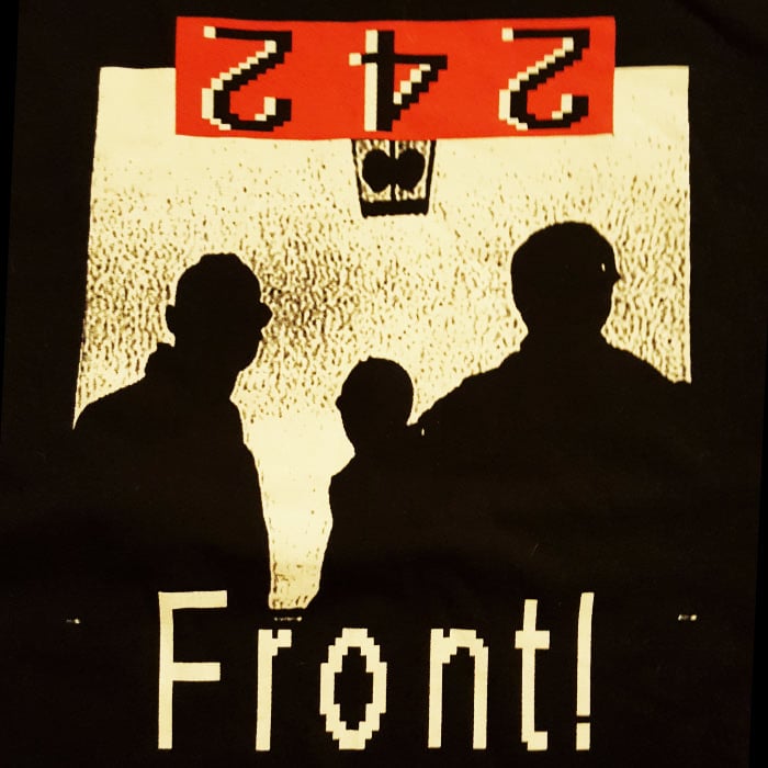 FRONT 242 Silhouette Shirt- Wax Trax! Exclusive