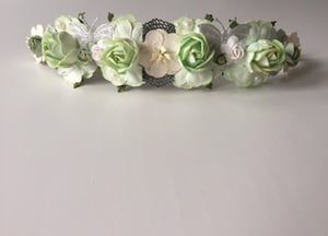 Image of PASTEL GREEN BASED HEADBANDS