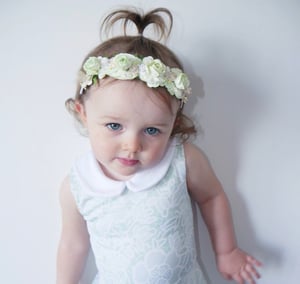 Image of PASTEL GREEN BASED HEADBANDS