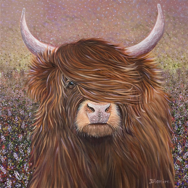 Image of Highland Heather giclée print