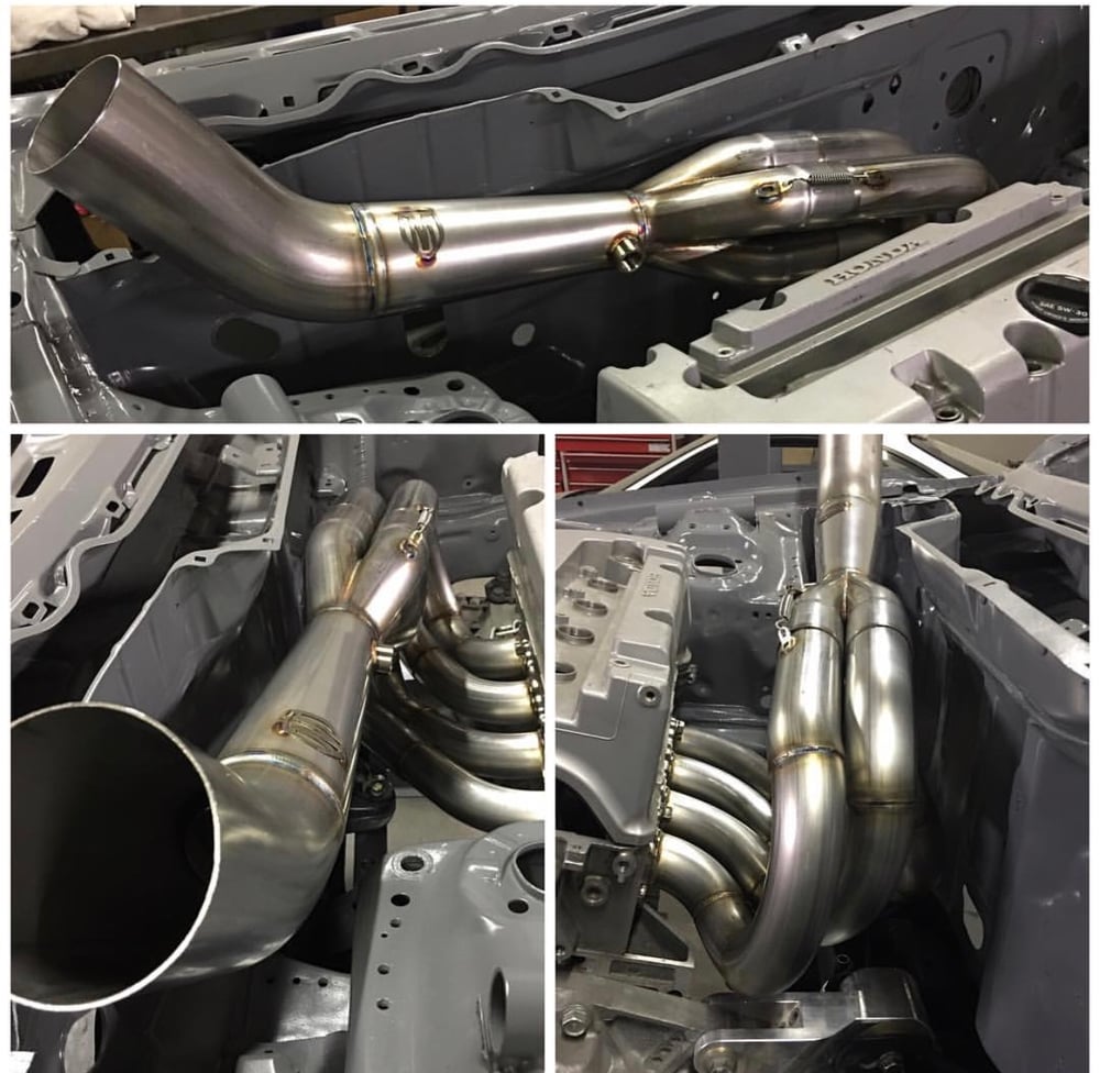 K Series Non Lean Big Tube Hood Exit Header | Myers Competition K Series Non Lean Big Tube Hood Exit Header | Myers Competition