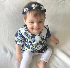 Image of NAVY BASED HEADBANDS