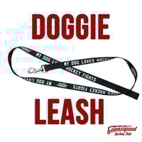 Image 1 of My Dog Loves Hockey Fights Leash 