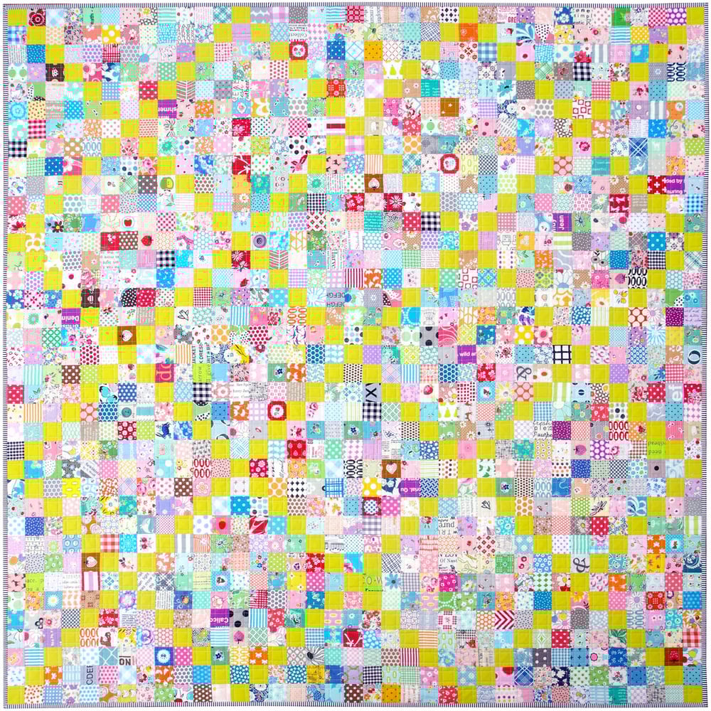 Image of Scrappy Irish Chain Quilt Pattern (PDF FILE)