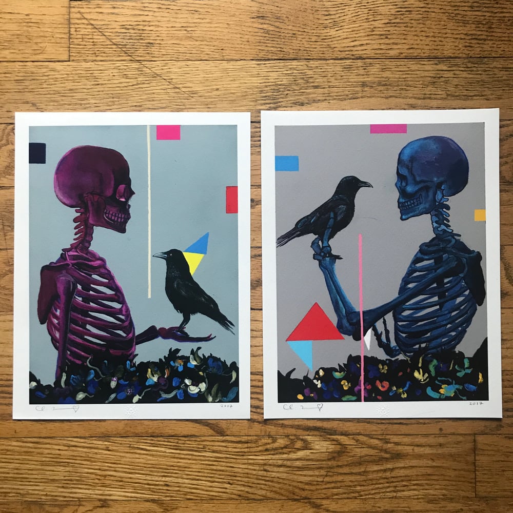 Image of "Amor Fati" Two 8.5"x11" Giclee Print Set Open Edition