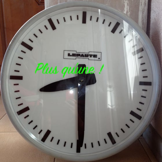 Image of Horloges d'usine Lepaute Ø 65 cm