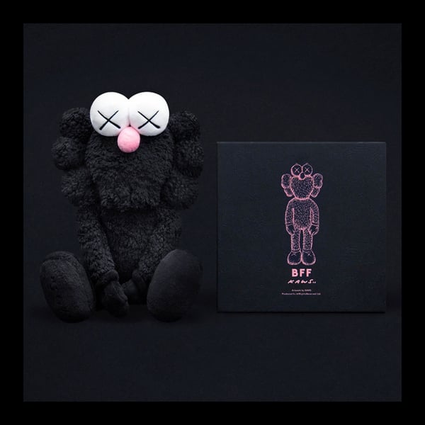 Image of KAWS - BFF PLUSH BLACK