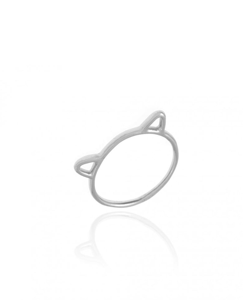 Image of Anillo orejas de gato
