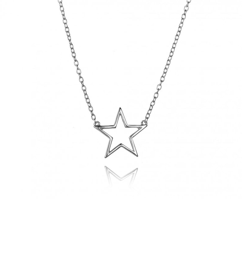 Image of Collar plata Estrella