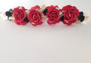 Image of RED BASED HEADBANDS
