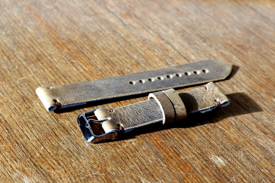 Image of Two Piece Watch Strap in Folklore Vintage